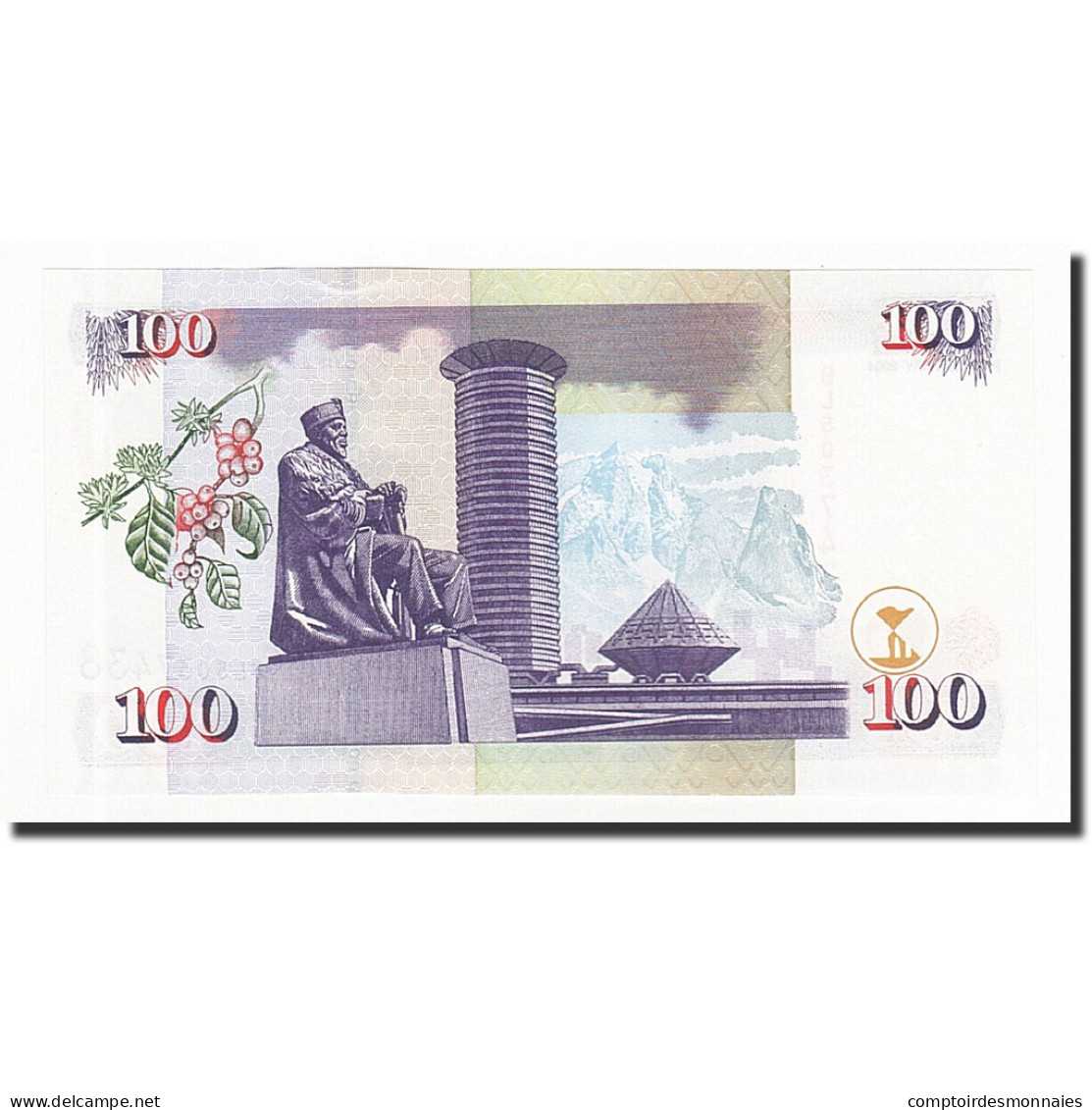 Billet, Kenya, 100 Shillings, 2004-02-02, KM:42a, NEUF - Kenya