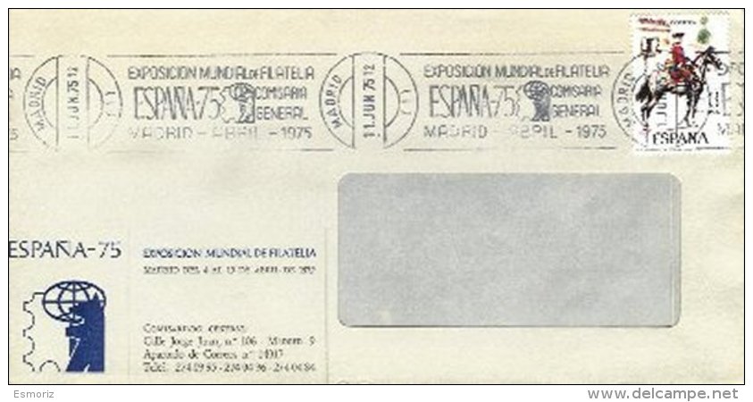 SPAIN, 1975, Cover - Cartas & Documentos