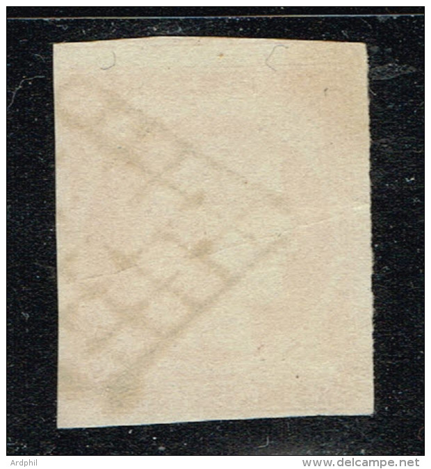 A7D-N°5 Oblit Grille  Pli Visible Au Verso Voir Scan. - 1849-1850 Cérès
