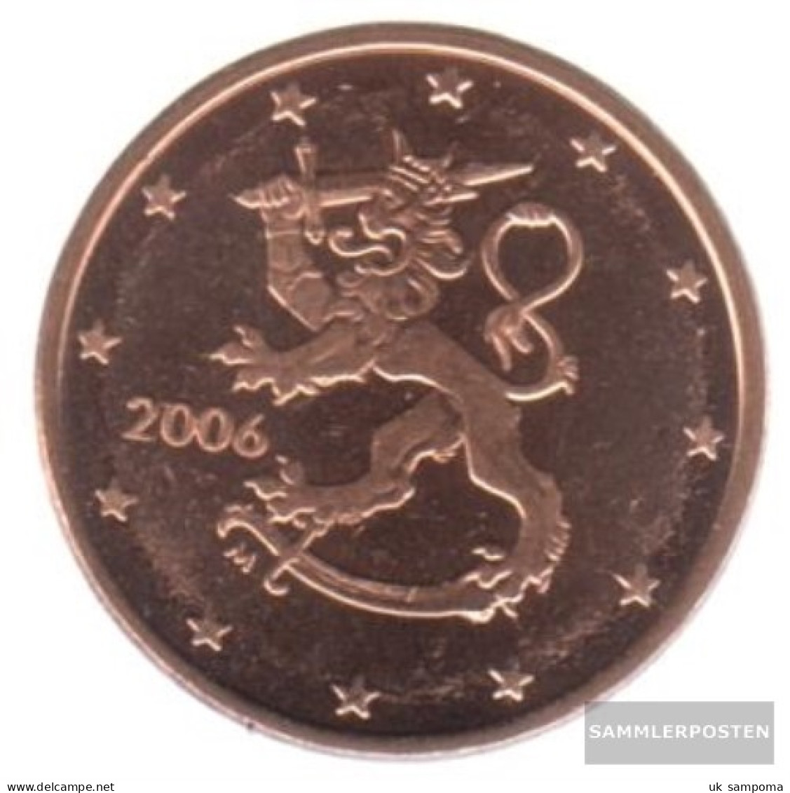 Finland FIN 1 2006 Stgl./unzirkuliert Stgl./unzirkuliert 2006 Kursmünze 1 Cent - Finland
