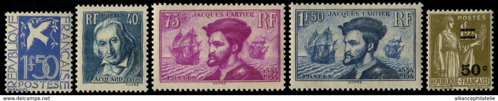 Lot N°7218 France Année Complète 1934 Neuf ** LUXE - ....-1939