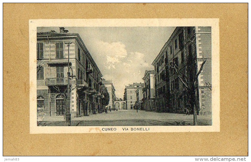 Cuneo Via Bonelli 1912 (LOT 26) - Autres & Non Classés
