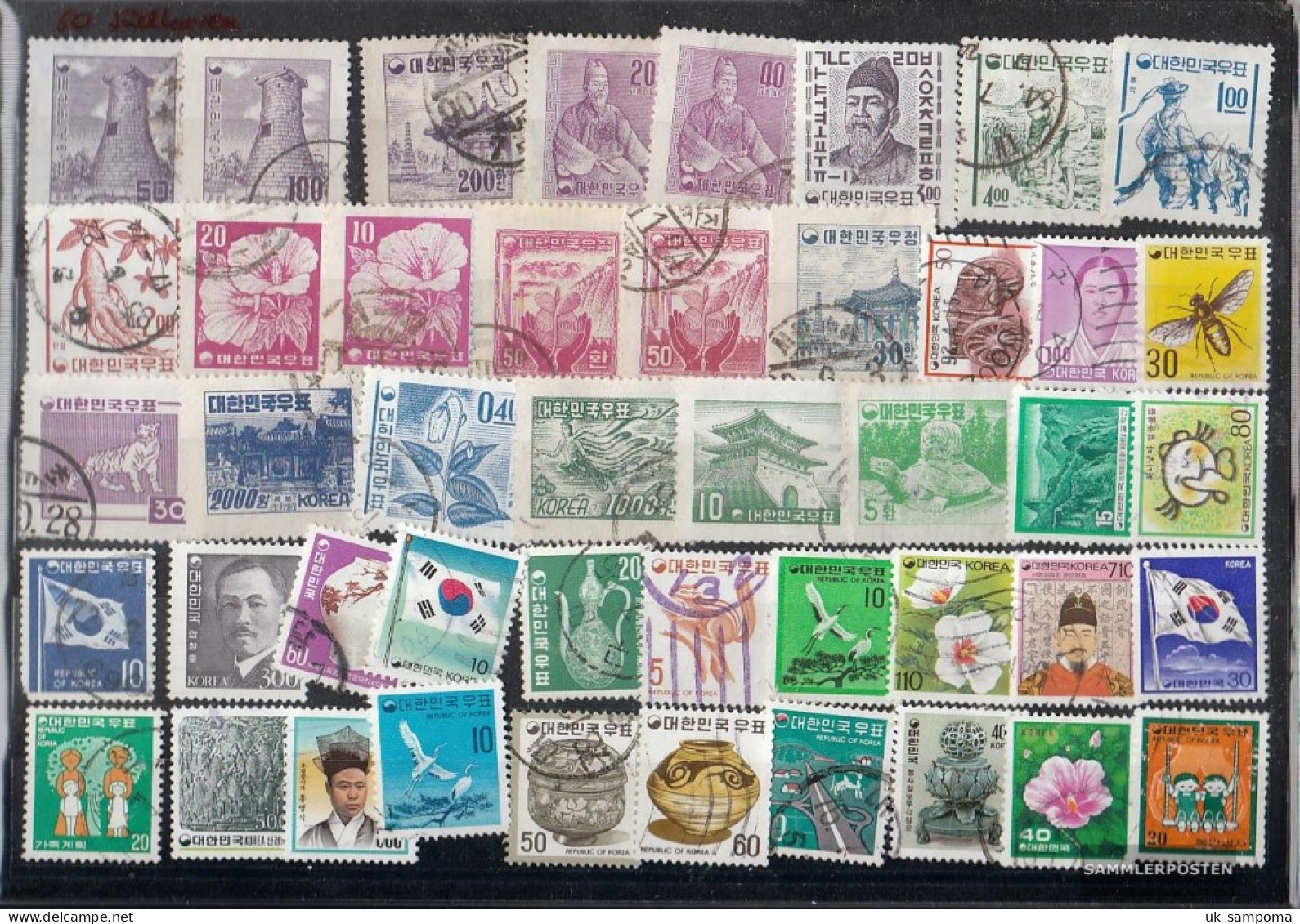 South-Korea 50 Different Stamps - Korea, South