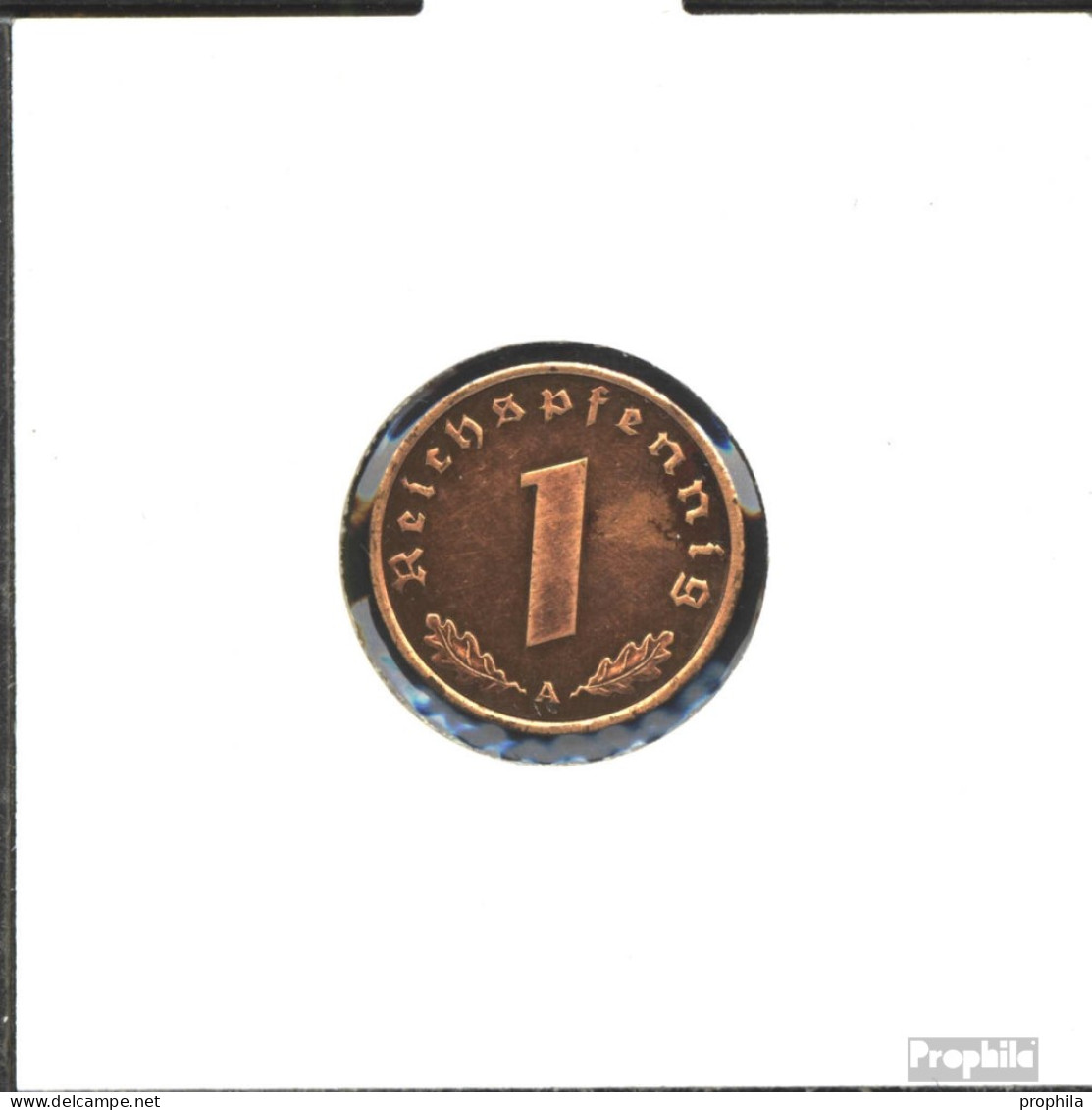 Deutsches Reich Jägernr: 361 1937 A Vorzüglich Bronze Vorzüglich 1937 1 Reichspfennig Reichsadler - 1 Reichspfennig
