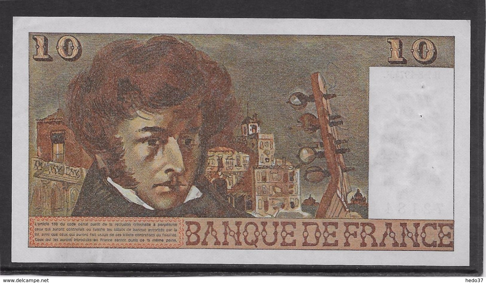 France 10 Francs Berlioz - 1-8-1974 - Fayette N°63-6 - SPL - 10 F 1972-1978 ''Berlioz''