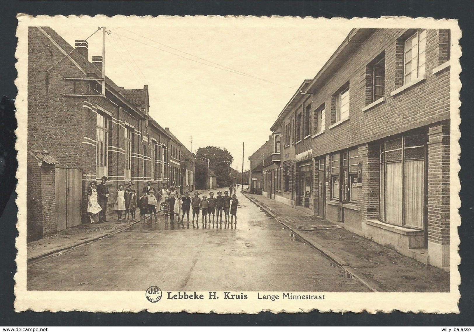 +++ CPA - LEBBEKE  H.Kruis - Lange Minnestraat   // - Lebbeke