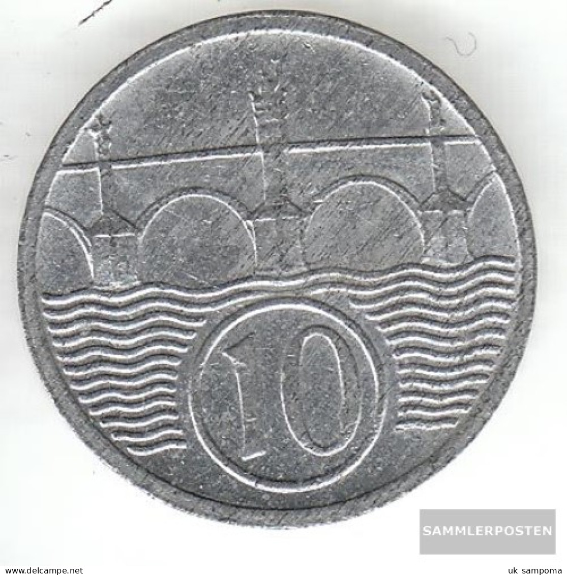 Bohemia And Moravia Jägernr: 620 1942 Very Fine Zinc Very Fine 1942 10 Bright Wappenlöwe - Military Coin Minting - WWII