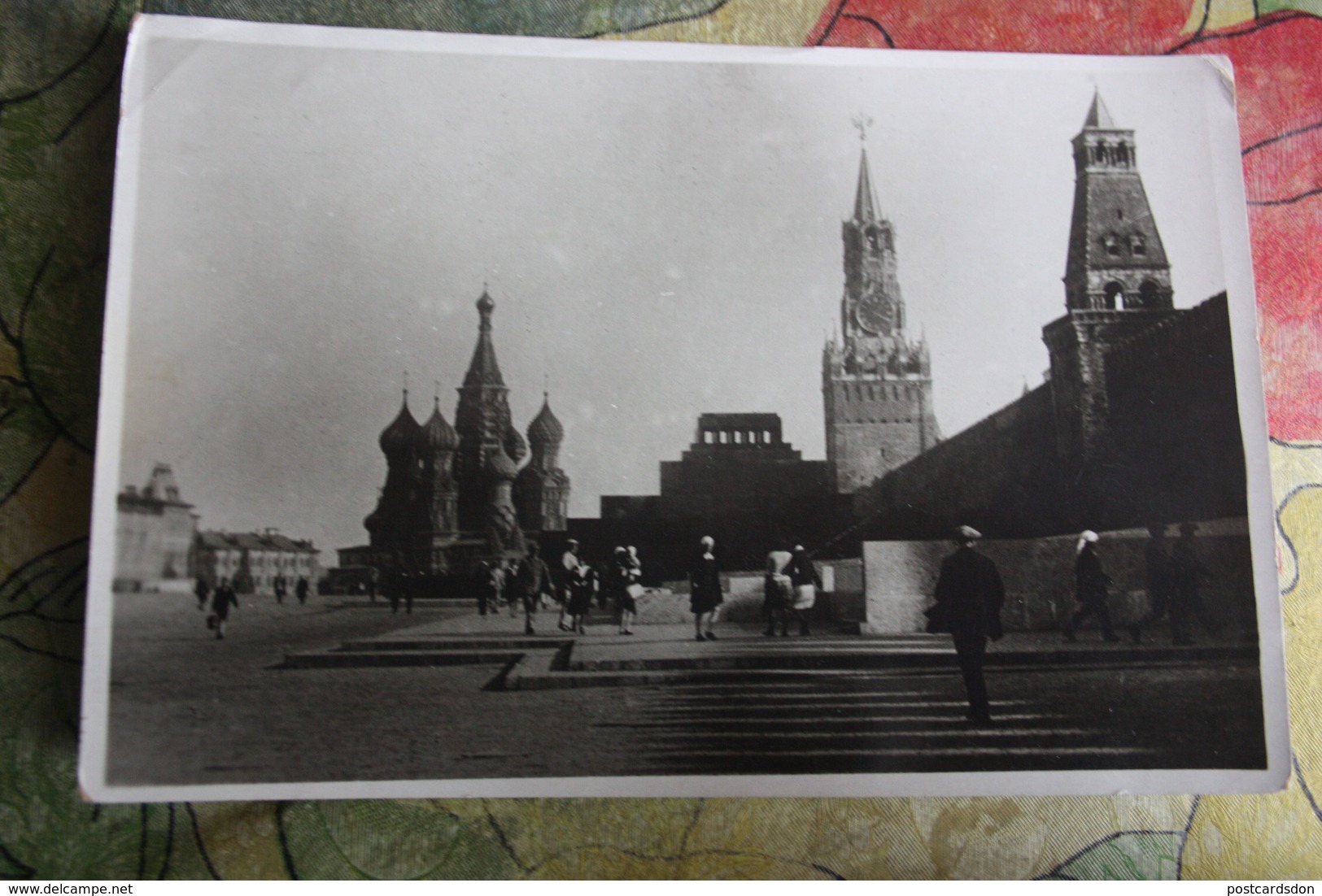 Russia MOSCOW / MOSCU - Red Square - OLD PC  1932 SOYUZFOTO Animated - Russia