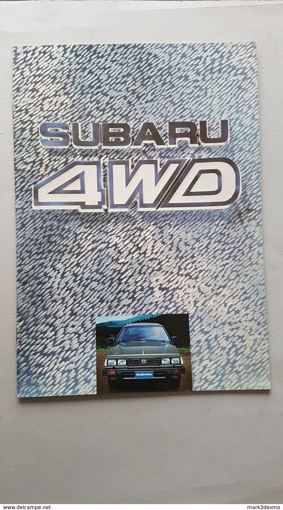 Subaru 4WD Gamma Modelli Auto 1988 Depliant Originale Auto - Genuine Car Brochure - Automobili