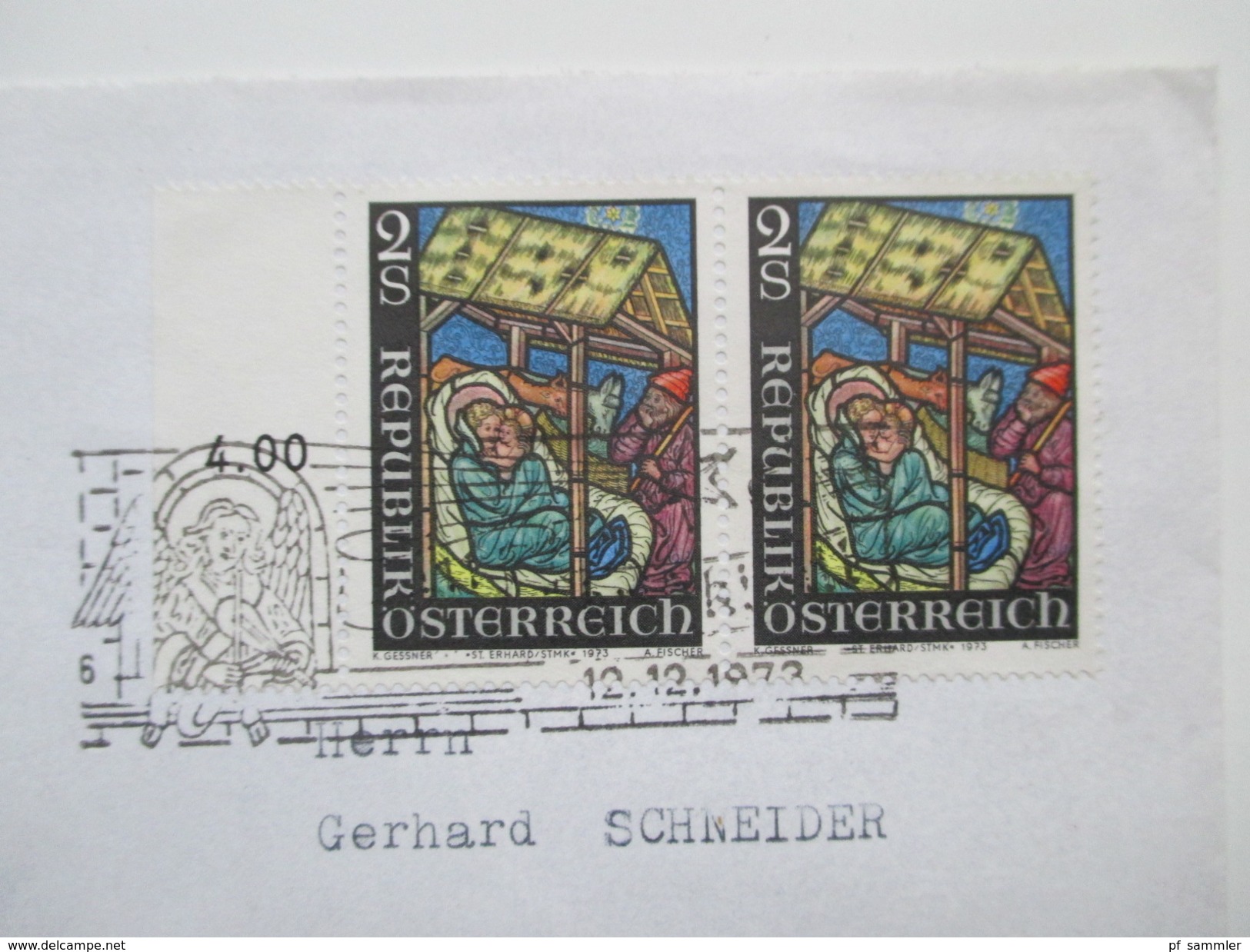 Österreich 1954 - 70er Jahre 53 FDC / R-Briefe in die DDR gelaufen! Satzbriefe / Sondertarif Tirol / Christkindl usw.