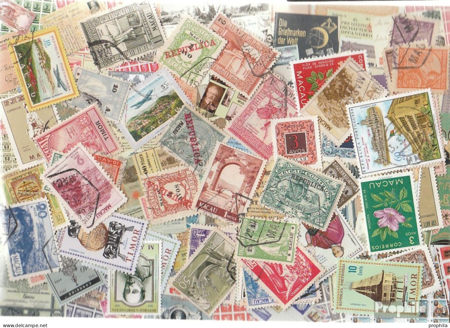 Macau 100 Verschiedene Marken - Collections, Lots & Séries