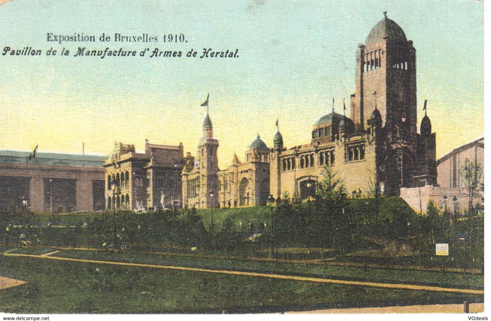 Bruxelles - CPA - Exposition De Bruxelles 1910 - Pavillon De La Manufacture D'armes De Herstal - Wereldtentoonstellingen