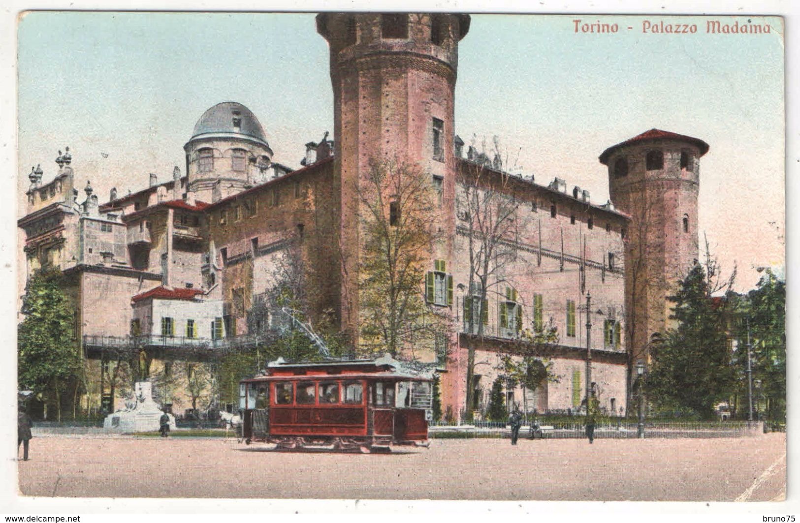 TORINO - Palazzo Madama - Tramway - Palazzo Madama