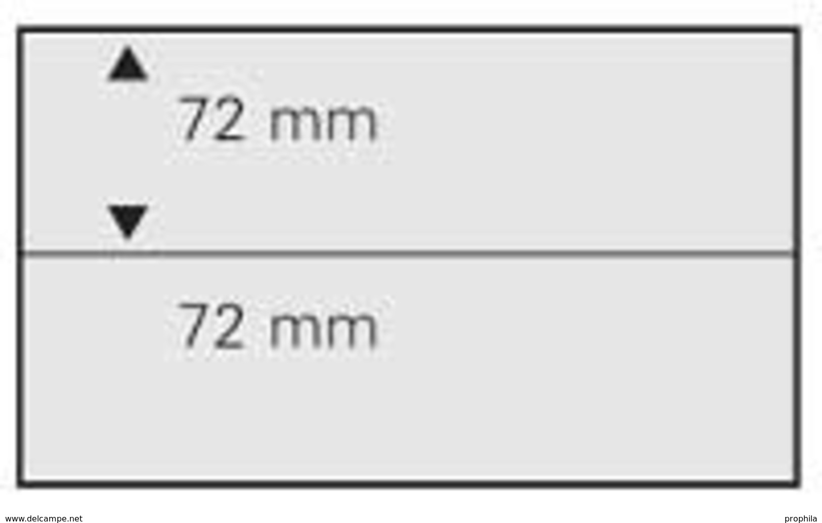 SAFE 742 PA Einsteckkarte 2 Streifen Per 10 - Stock Sheets