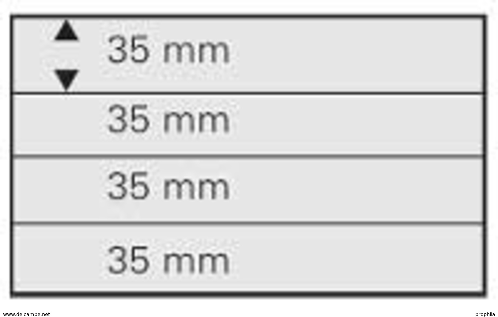 SAFE 744 PA Einsteckkarte 4 Streifen Per 10 - Cartes De Stockage