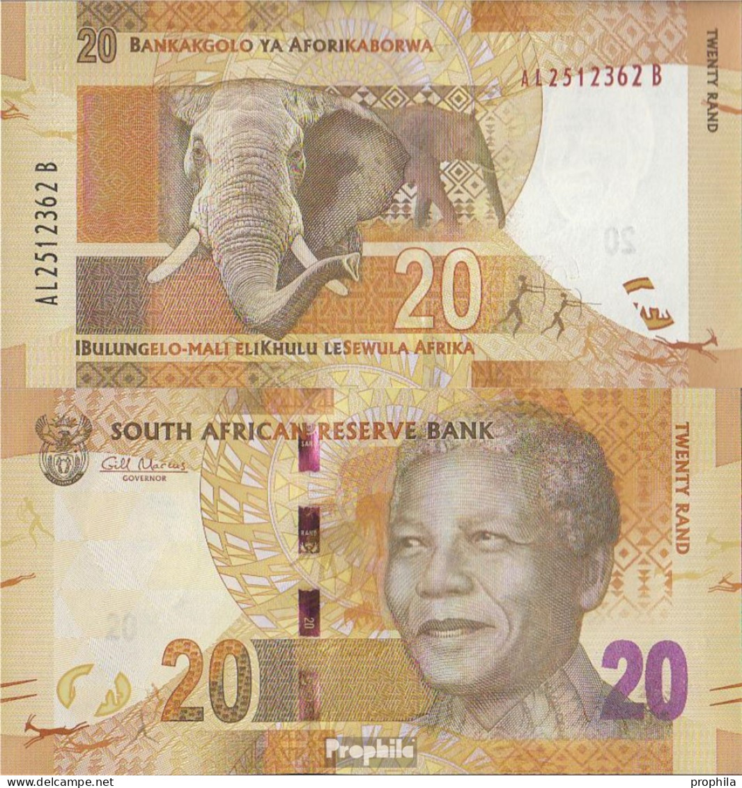 Südafrika Pick-Nr: 134 Bankfrisch 2012 20 Rand - Sudafrica