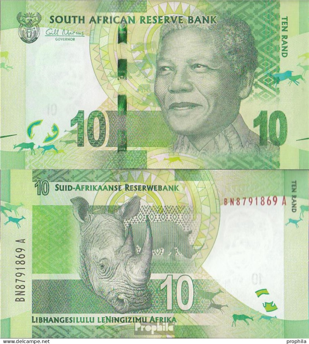 Südafrika Pick-Nr: 133 Bankfrisch 2012 10 Rand - Suráfrica