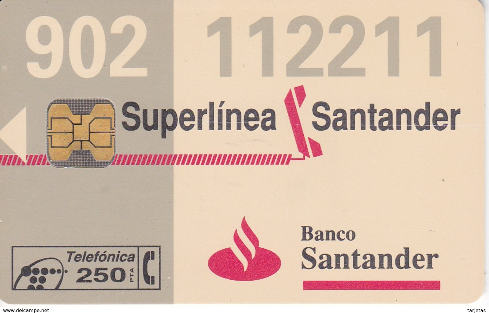 ¡¡OFERTA!! P-061 TARJETA DE ESPAÑA DE BANCO SANTANDER  DE TIRADA 66000 - Private Issues