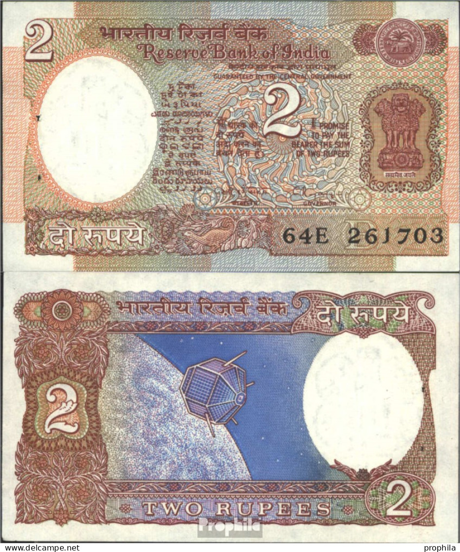 Indien Pick-Nr: 79m Bankfrisch 1997 2 Rupees - Indien