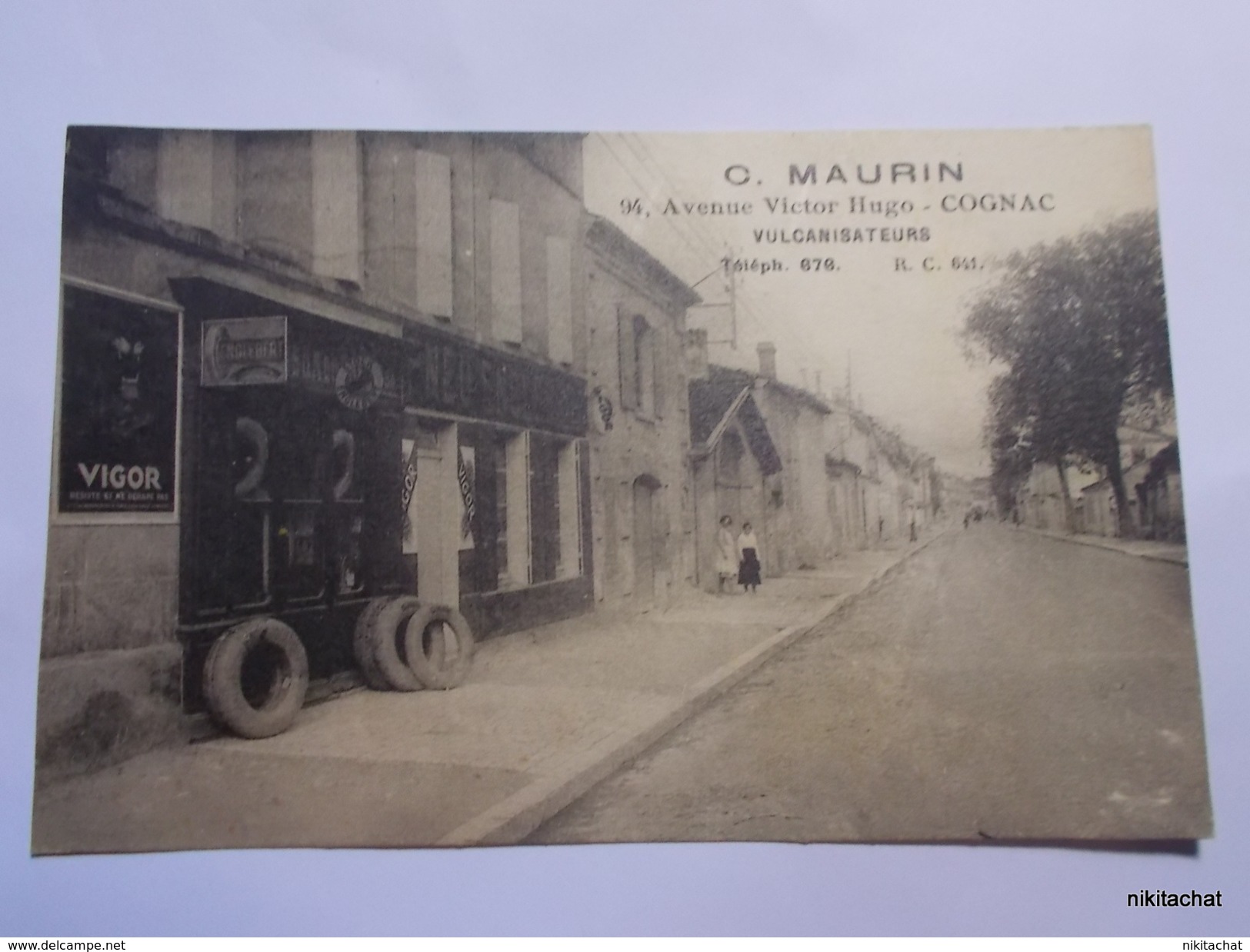 COGNAC-Maison Morin-Vulcanisateurs - Cognac