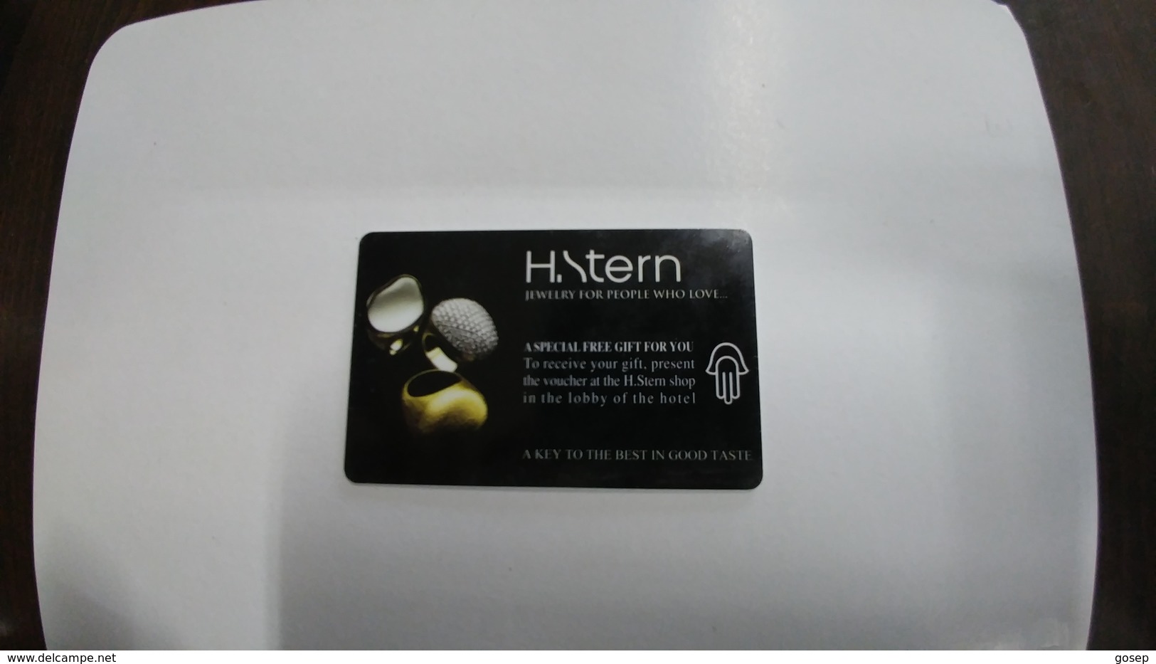 Israel-hotey Key-(432)-hilton-hotals-(b)(looking Out Side)-used+1card Prepiad Free - Hotelkarten