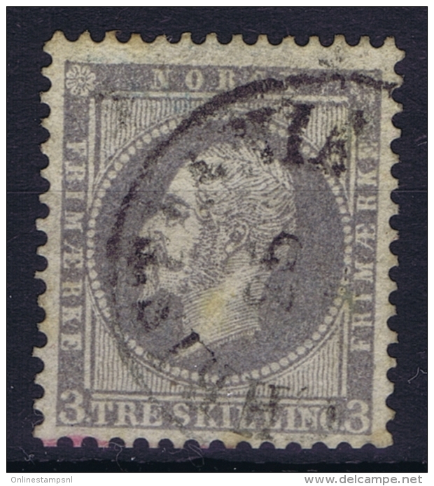Norway:  Mi  3 Obl./Gestempelt/used  1856 - Used Stamps