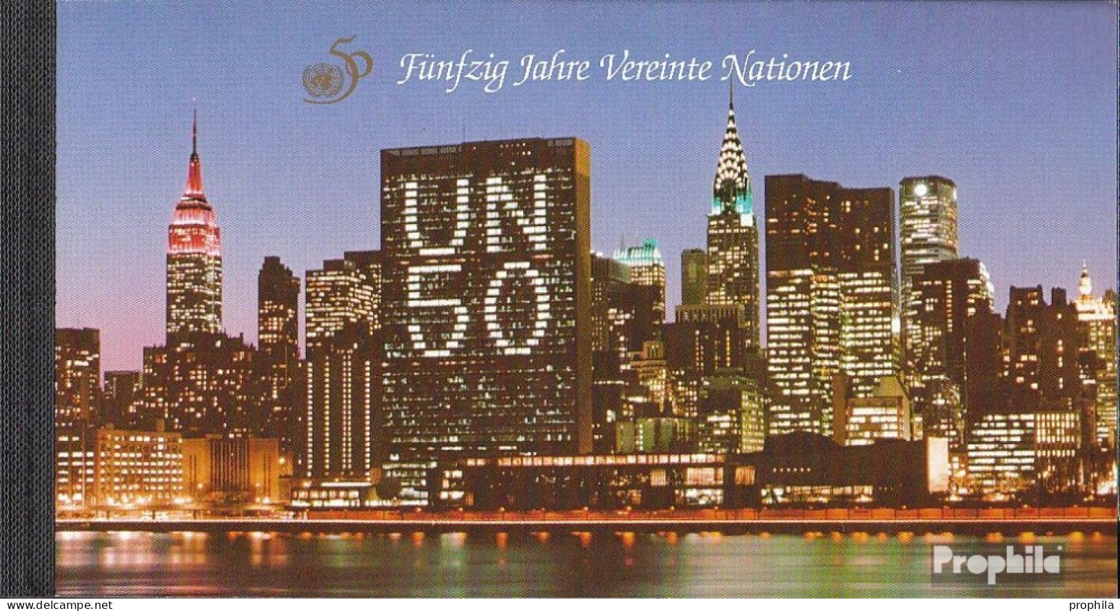 UNO - Wien MH1 (kompl.Ausg.) Postfrisch 1995 50 Jahre UNO - Booklets