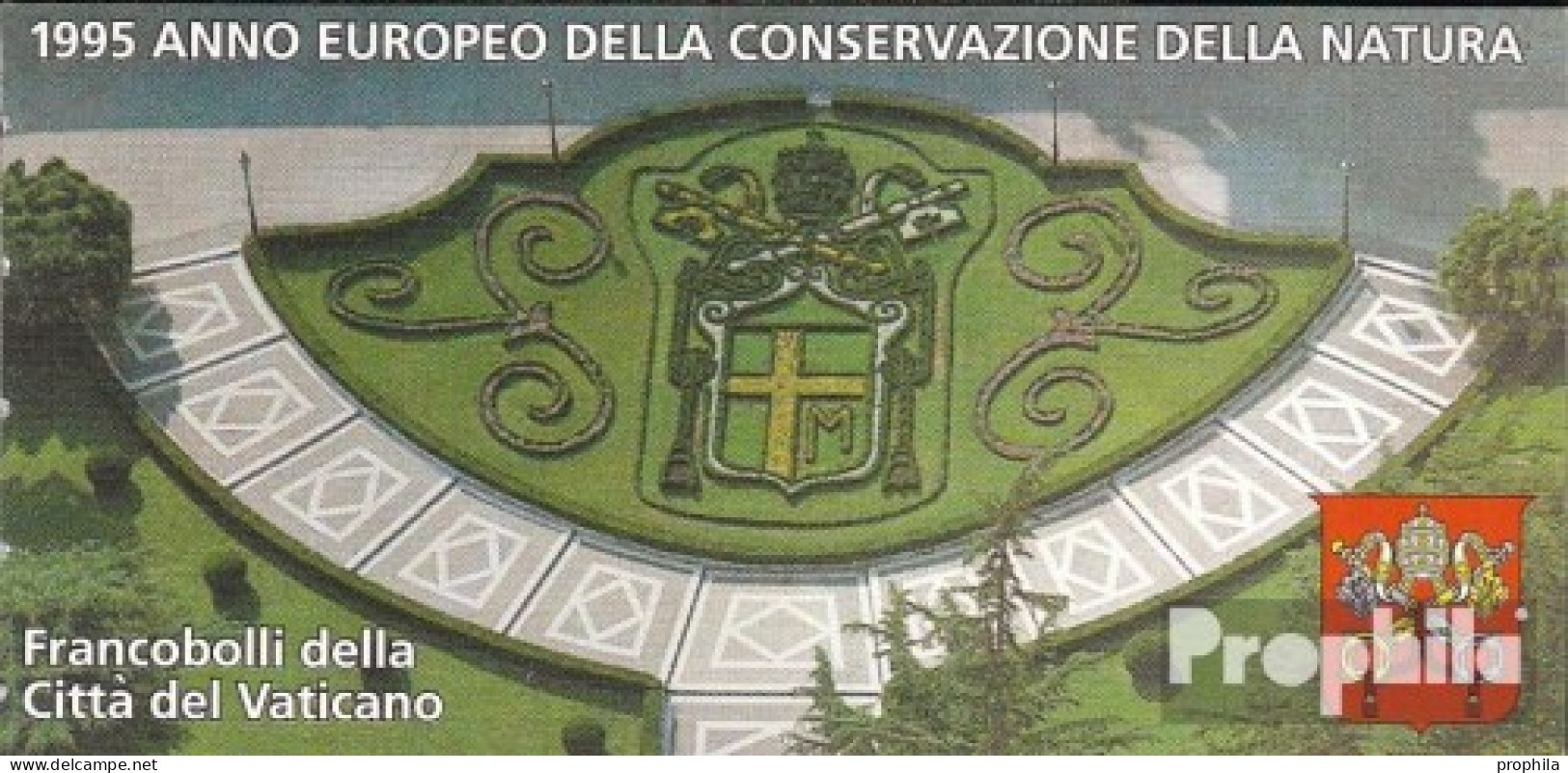 Vatikanstadt MH0-5 (kompl.Ausg.) Postfrisch 1995 Naturschutzjahr - Carnets