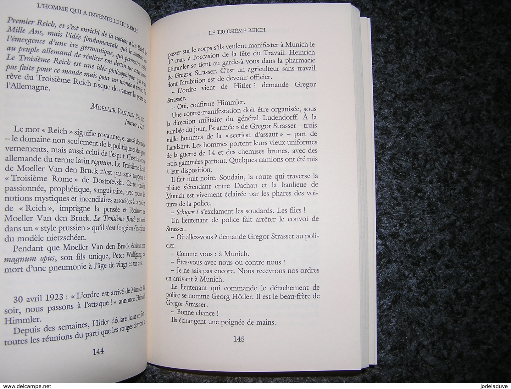 L' HOMME QUI A INVENTE LE 3 ème REICH S Lauryssens Guerre Van Den Bruck Nazisme Hitler Biographie Traité de Versailles