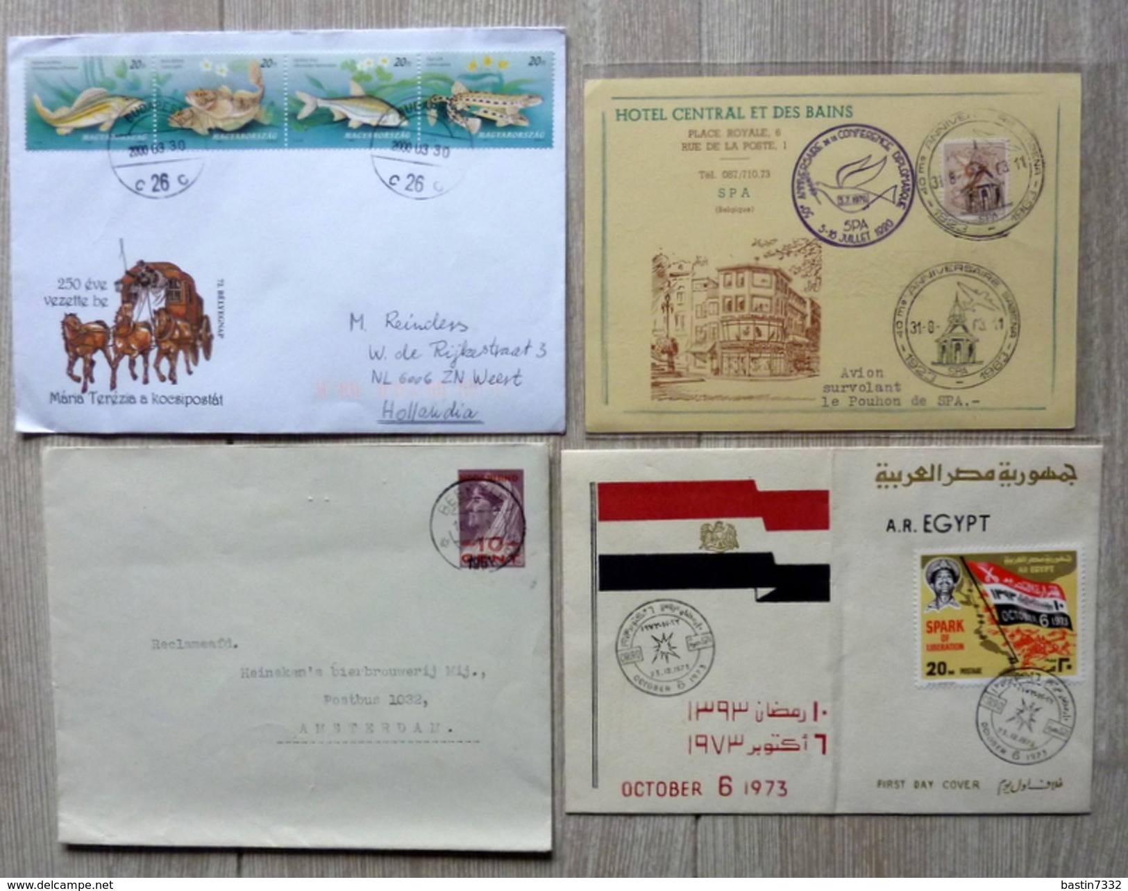 World Big Box FDC/letters/covers/stamps - Verzamelingen (in Albums)