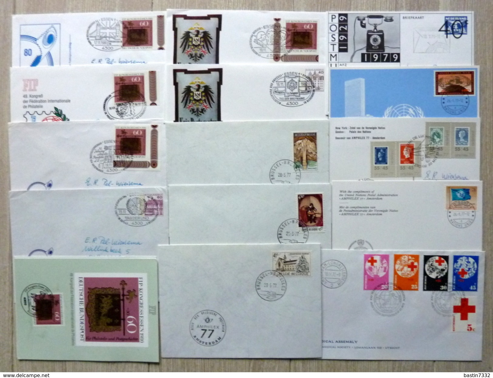 World big box FDC/letters/covers/stamps