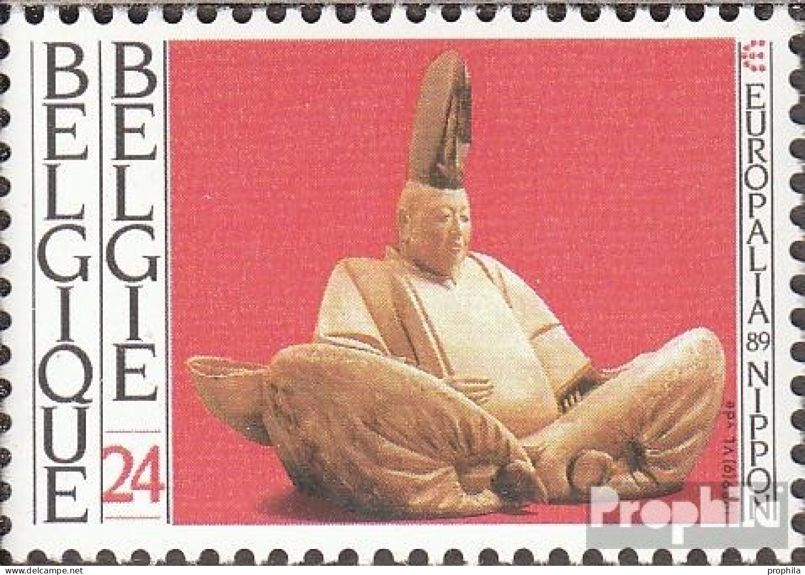 Belgien 2388 (kompl.Ausg.) Postfrisch 1989 Europalia 89 Japan - Unused Stamps