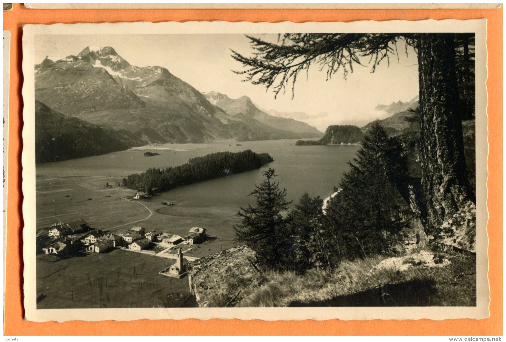 JUL114, Sils Im Engadin, Circulée 1934 - Sils Im Engadin/Segl