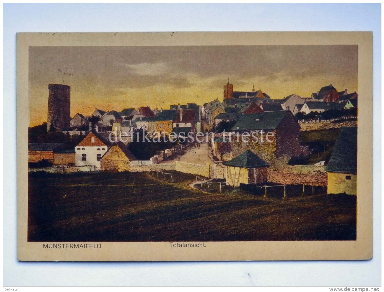 GERMANIA DEUTSCHLAND Munstermaifeld AK Postcard - Mayen