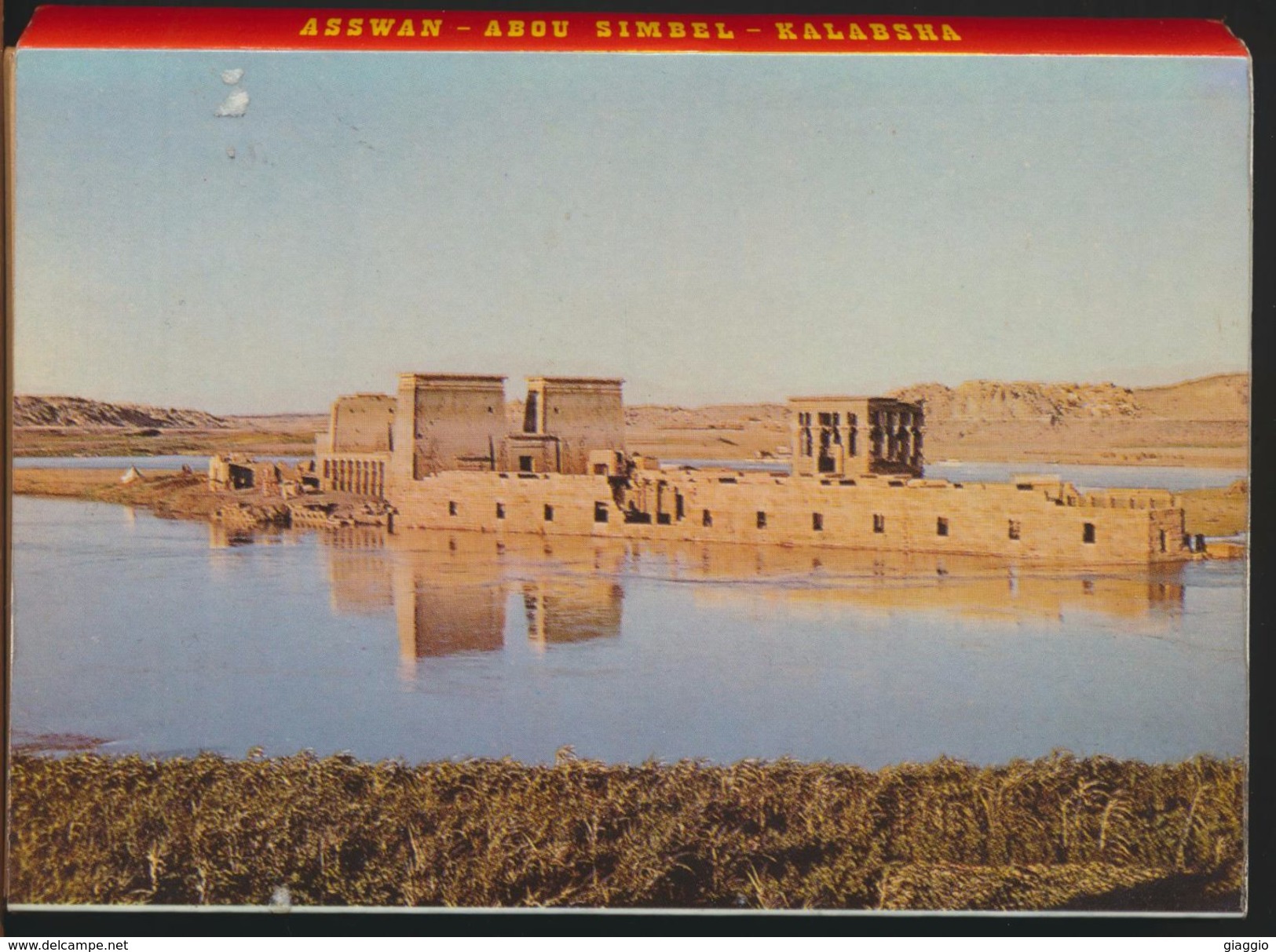 °°° CARNET 18 POSTCARDS - EGYPT - ASSWAN - ABOU SIMPEL - KALABSHA °°° - Tempels Van Aboe Simbel