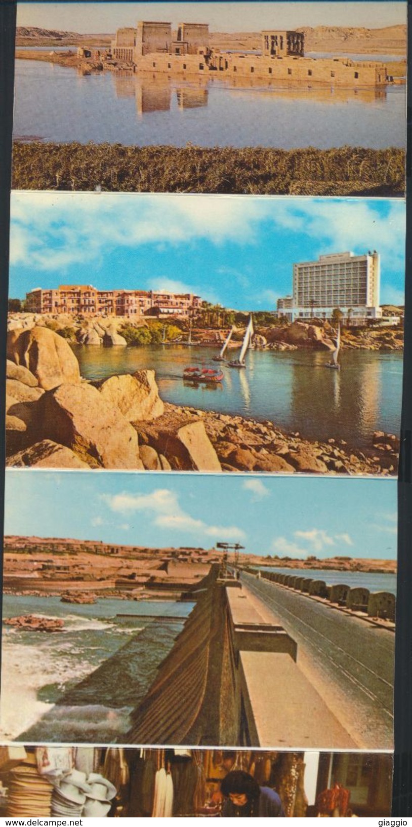 °°° CARNET 18 POSTCARDS - EGYPT - ASSWAN - ABOU SIMPEL - KALABSHA °°° - Abu Simbel Temples