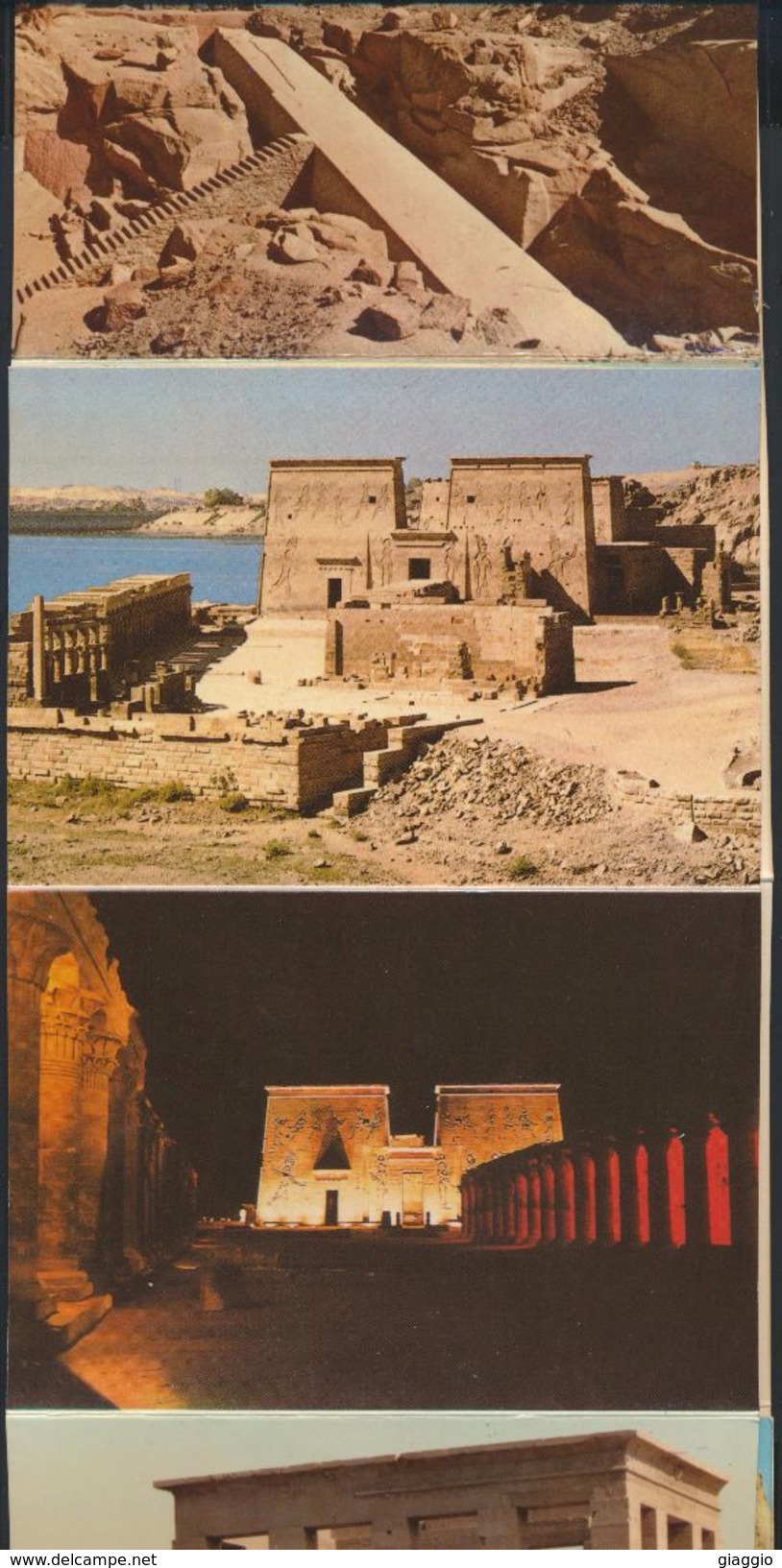 °°° CARNET 18 POSTCARDS - EGYPT - ASSWAN - ABOU SIMPEL - KALABSHA °°° - Tempels Van Aboe Simbel