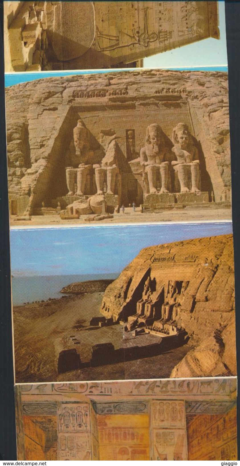 °°° CARNET 18 POSTCARDS - EGYPT - ASSWAN - ABOU SIMPEL - KALABSHA °°° - Abu Simbel Temples