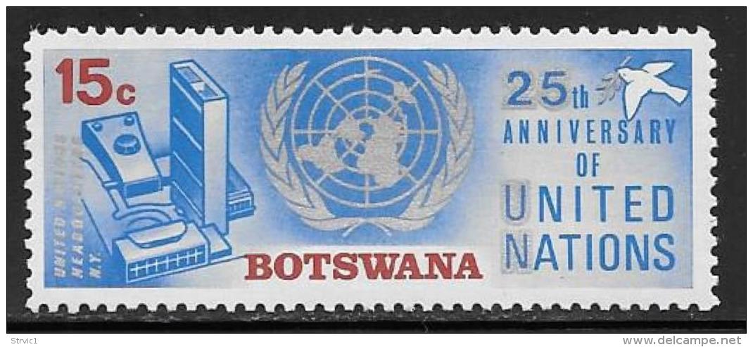 Botswana, Scott # 66 MNH UN 25th Anniv., 1970 - Botswana (1966-...)