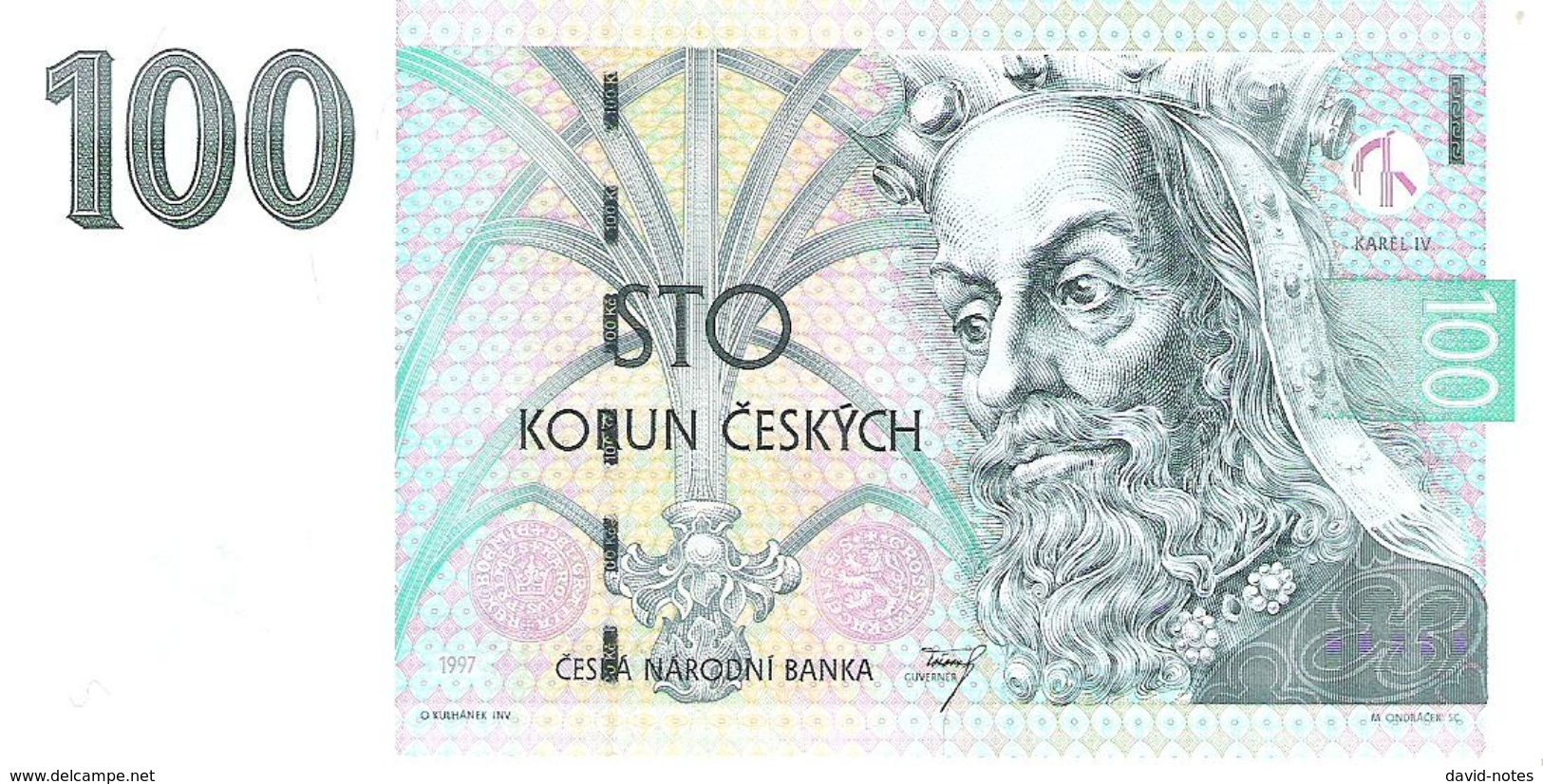 Czech Republic - Pick 18 - 100 Korun 1997 - Unc - Czech Republic