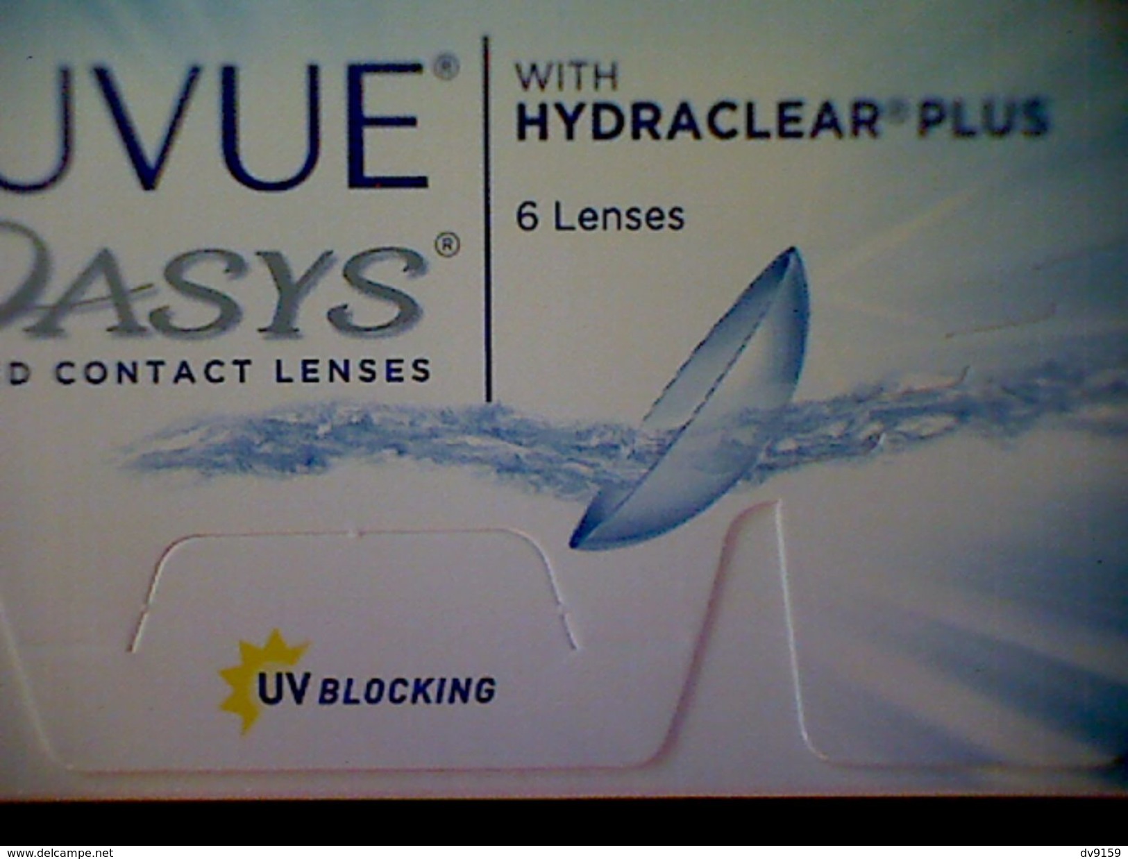 Contact Lens, Acuvue, Oasys, Hydraclear Plus, -1.25, 8.4, Dia 14 - Other & Unclassified