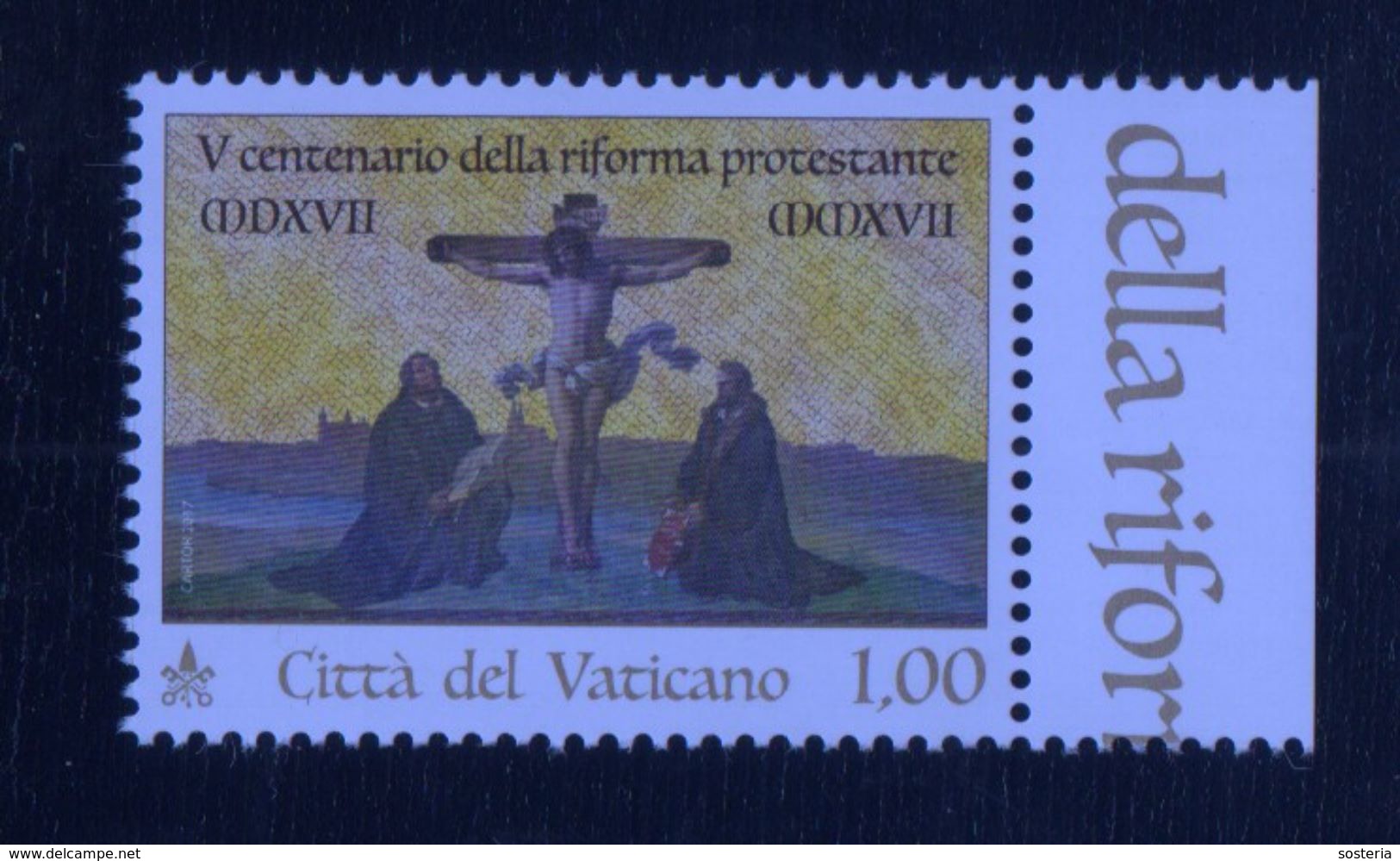 2017 - VATICANO - S23E3 - SET OF 1 STAMP ** - Nuovi