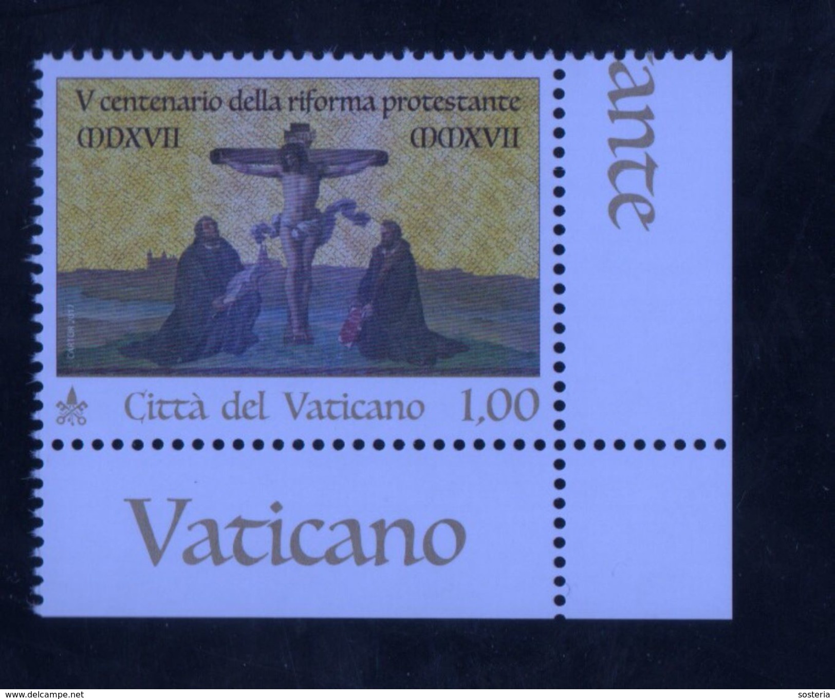 2017 - VATICANO - S23I - SET OF 1 STAMP ** - Nuovi