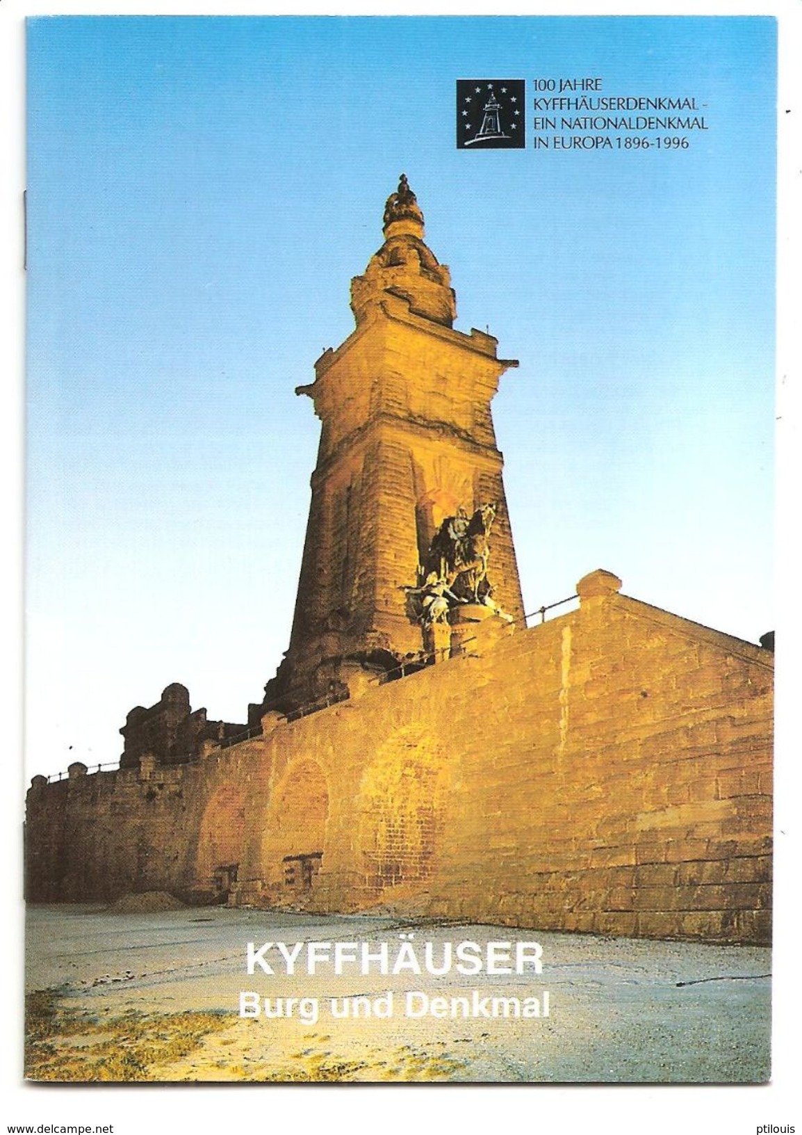 KYFFHÄUSER Burg Und Denkmal - LIVRET EN ALLEMAND - 24 Pages - Format 17 X 12 - (1996 Ou 1998) - Thuringe