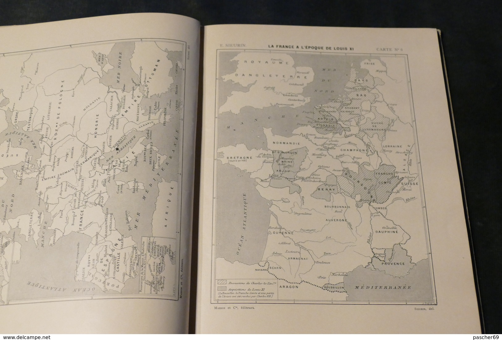 Cartes D'Etude Pour Servir à L'Enseignement De L'Histoire Et De La Géographie**** / MKV 2 - Maps/Atlas