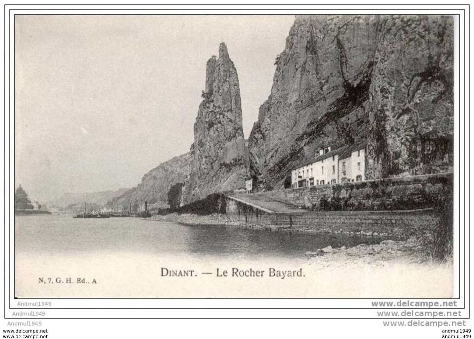 DINANT - Le Rocher Bayard - Carte Précurseur N'ayant Pas Circulé - Dinant