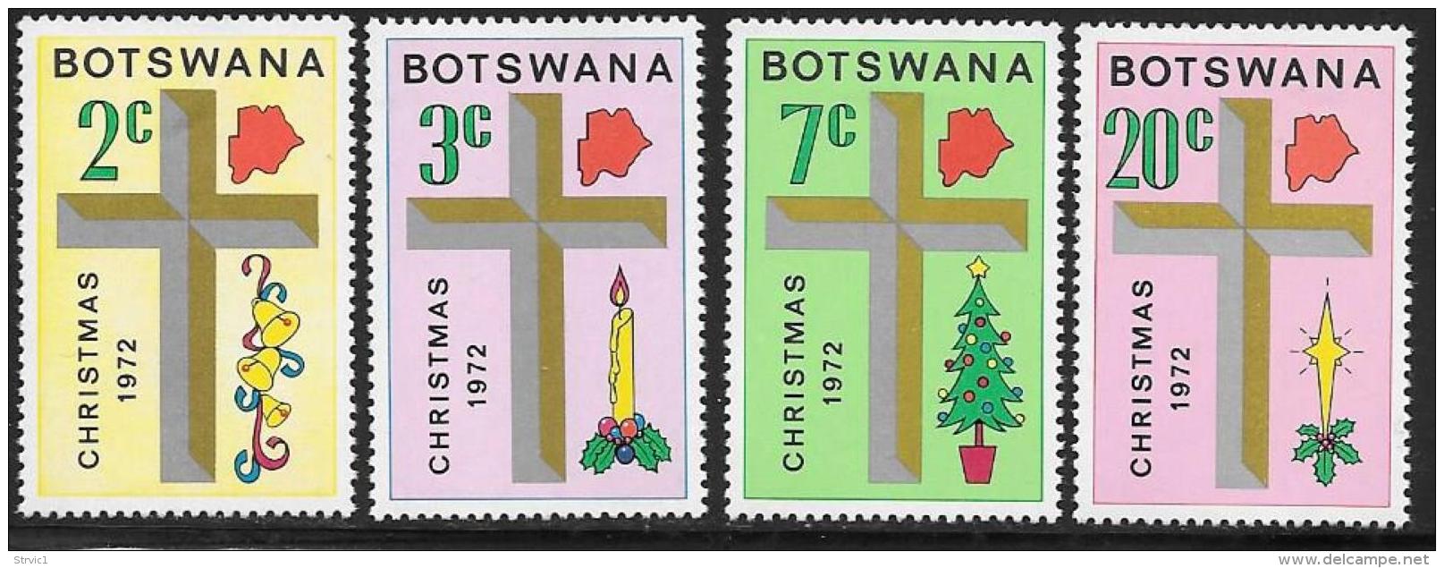 Botswana, Scott # 92-5 MNH Christmas, 1972 - Botswana (1966-...)