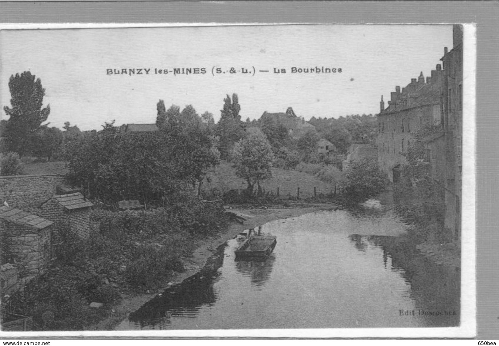 Blanzy Les Mines.La Bourbince - Autres & Non Classés