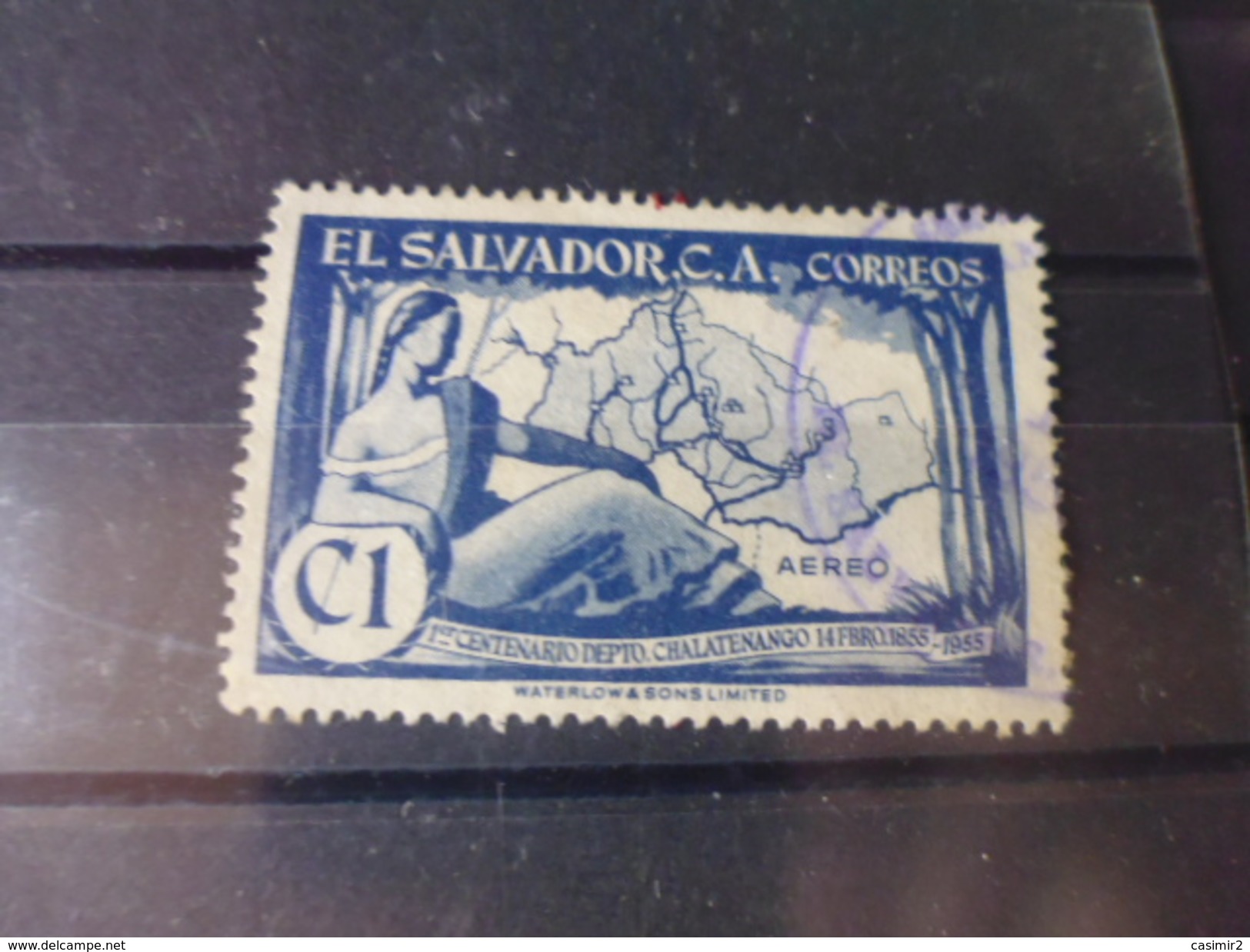 SALVADOR   TIMBRE Poste Aerienne  YVERT N°160 - El Salvador