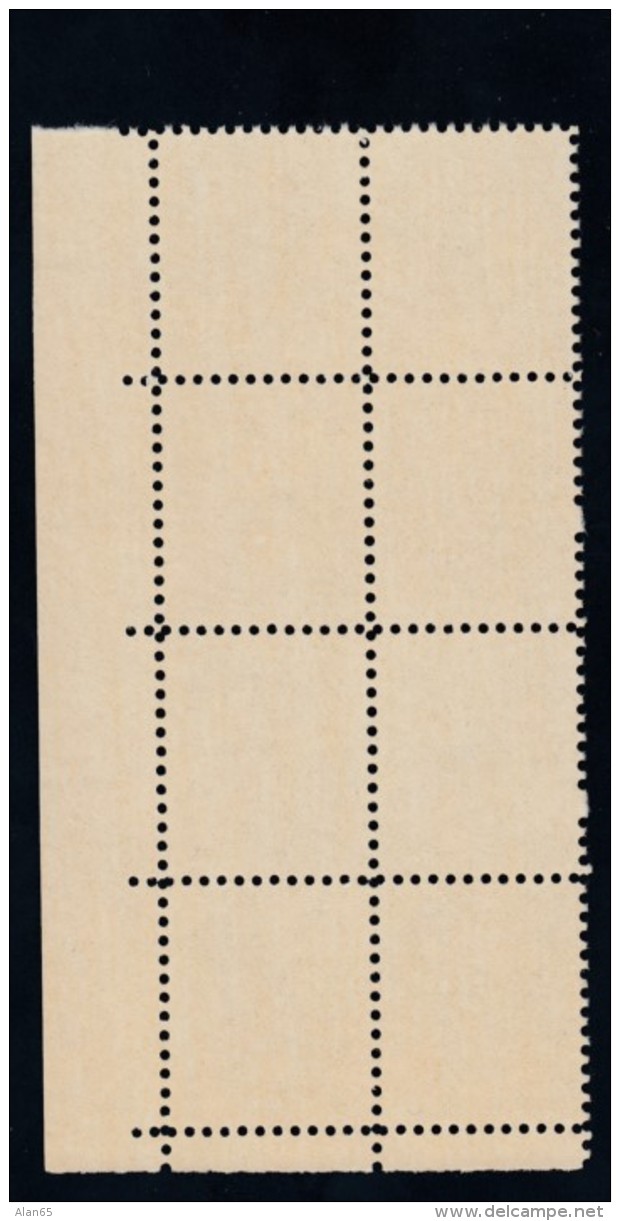 Sc#1511 10-cent US Postal Service Zip Code 1974 Issue Plate # Block Of 8 Stamps - Números De Placas
